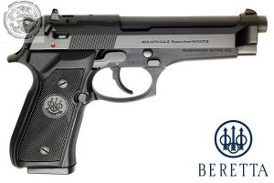 Beretta 92FS Semi-Auto Pistol 9mm Black 10+1 Round Made in Italy