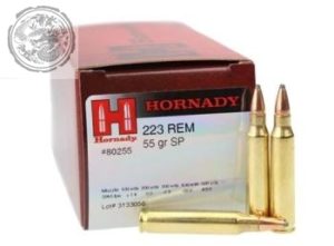 Hornady Custom 223 Rem 55 Gr SP, Box of 50 — Go Tenda