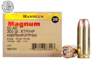 Hornady 50 AE 300 Gr XTP HP Box of 20 — Go Tenda