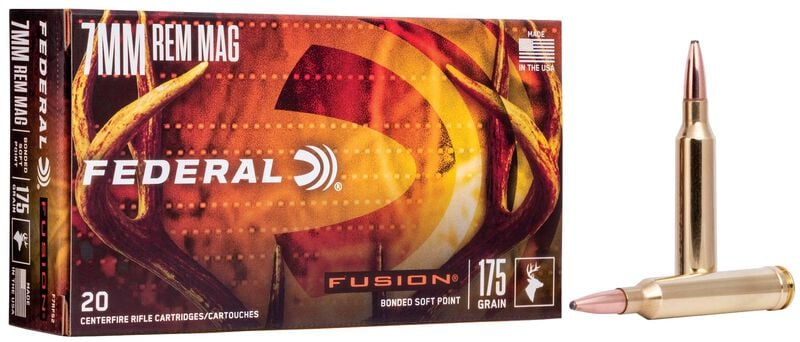 Federal Fusion 7mm Rem Mag 175 Gr BSP Box of 20 — Go Tenda