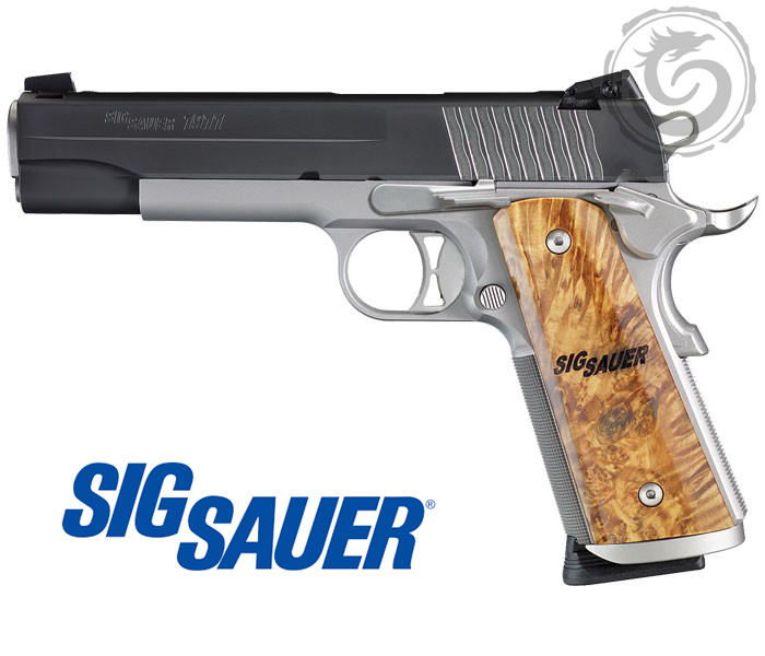 Sig Sauer 1911 STX Reverse 2-Tone Burled Maple Grip 45ACP » Tenda