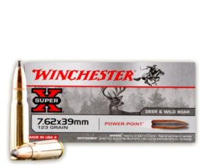 Winchester Super-X 7.62x39mm 123 Gr Power-Point Box of 20 — Go Tenda