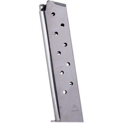 Mec-Gar 1911 .45 ACP 10 RD nickel MGCG4510N – Mec-Gar 1911 .45 ACP 10 RD nickel MGCG4510N –