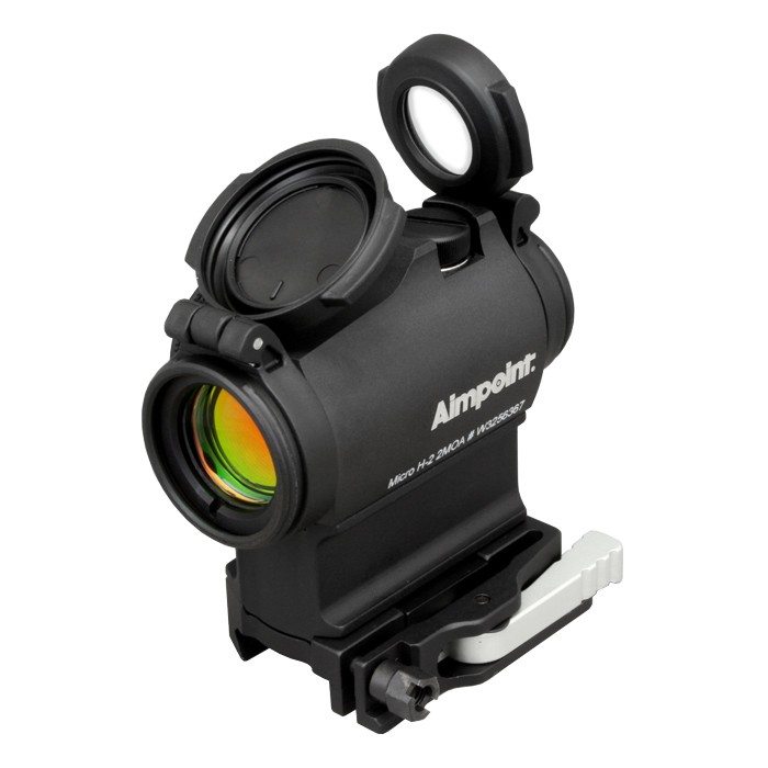 Aimpoint Micro H-2 Red Dot Sight 2 MOA Dot LRP Mount with 39mm