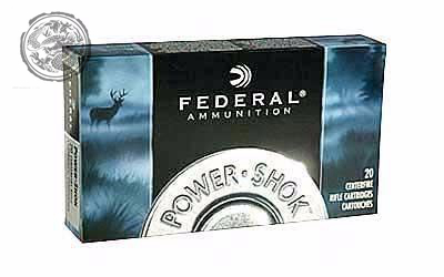 Federal Power-Shok 7x57mm Mauser 175 Gr SPRN 20/BOX