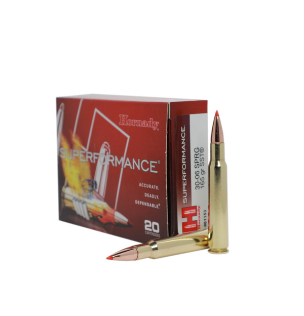 Hornady Superformance SST 30-06 Springfield 165 Gr SST InterLock Box of 20 — Go Tenda