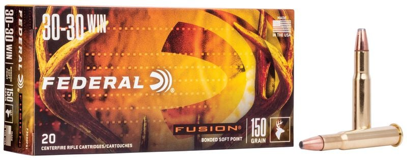 Federal Fusion 30-30 Win 150 Gr FN Box of 20 — Go Tenda