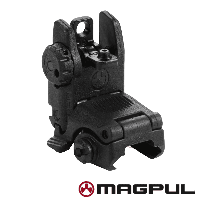 Magpul MBUS Gen 2 Flip-Up Rear Sight - Black » Tenda Canada