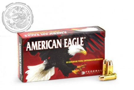 Federal American Eagle 9mm Pistol Ammo 147Gr FMJ Case of 1000