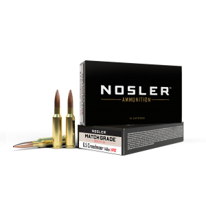 Nosler Match Grade 6.5 Creedmoor 140 Gr Custom Competition HP BT Box of 20 — Go Tenda