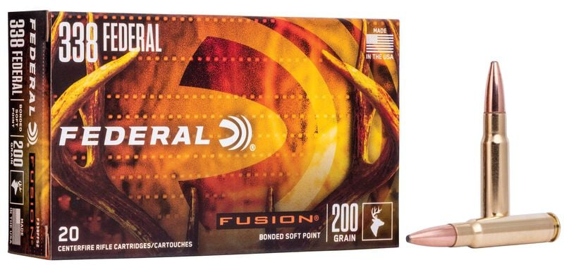 Federal Fusion 338 Federal 200 Gr Fusion SP Box of 20 — Go Tenda