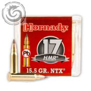 Hornady 17 HMR 15.5Gr NTX Lead-Free Box of 50