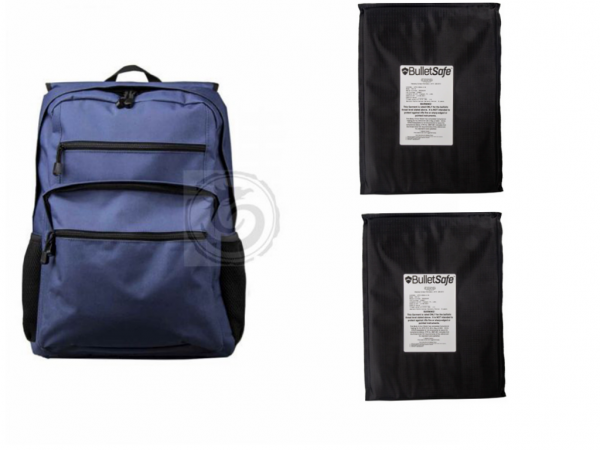 VISM Guardian Bulletproof Backpack-Navy » Tenda Canada