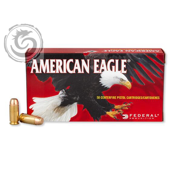 Federal American Eagle 40 S&W 165Gr FMJ Box of 50