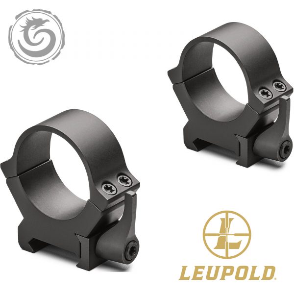 Leupold QRW2 Riflescope Rings (30mm, Medium, Matte Black