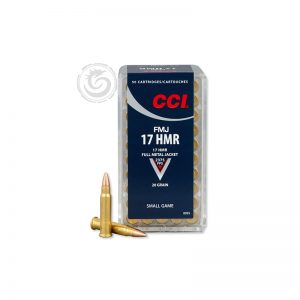 CCI 17 HMR 20 Gr FMJ Ammunition Box of 50 — Go Tenda