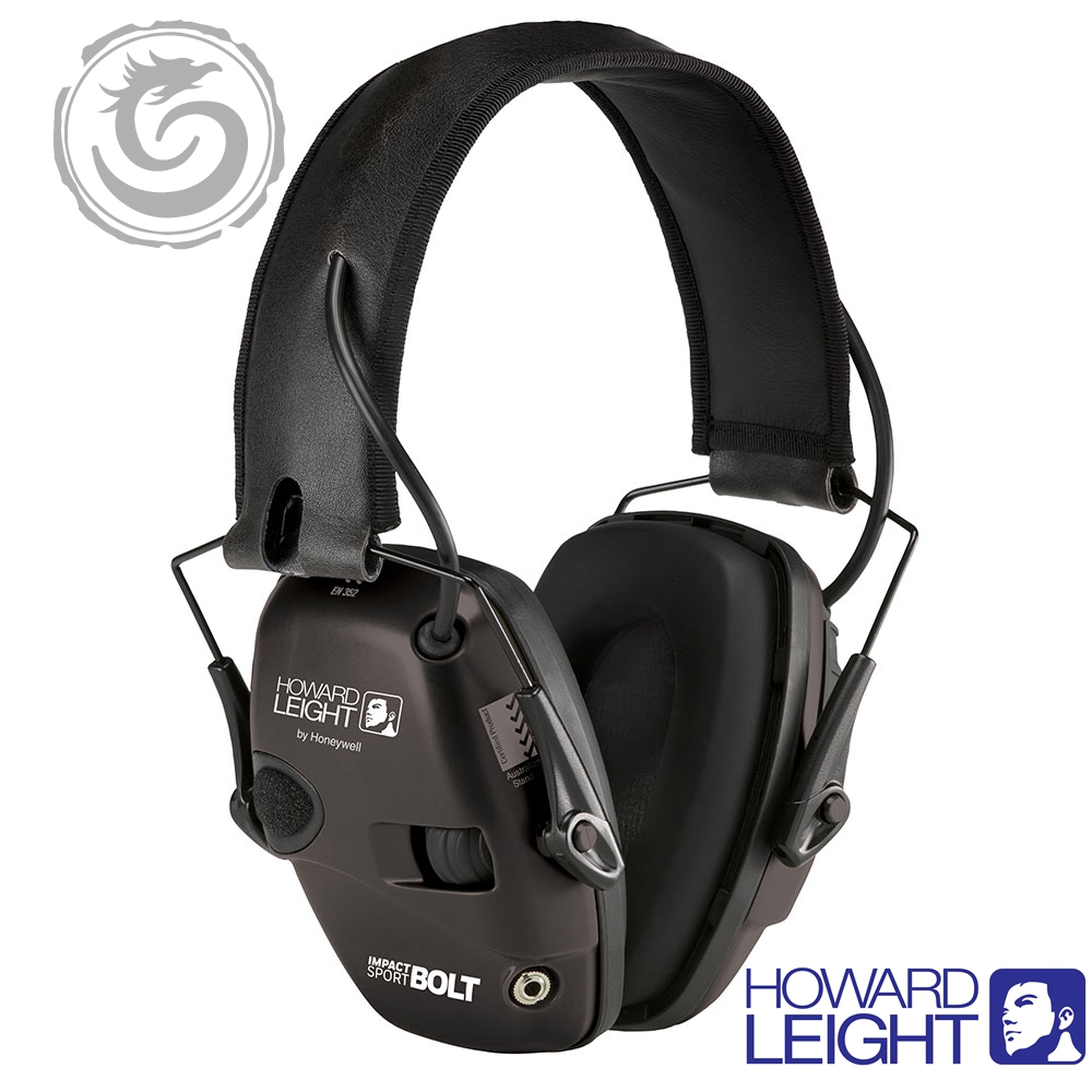 Howard Leight Impact Sport Bolt Electronic Earmuff, Black » Tenda