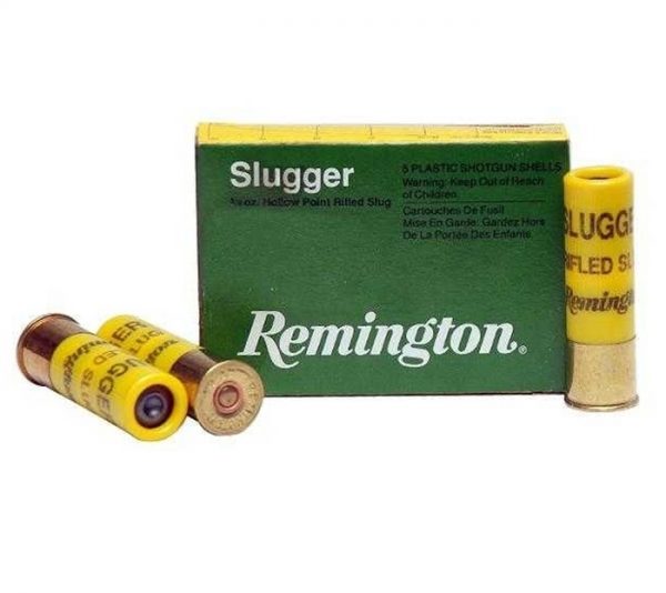 Remington Slugger 12 Ga 2.75″ 1 oz Rifled Slug Box of 5