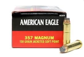 Federal American Eagle 357 Mag 158GR JSP Box of 50
