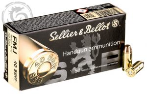 Sellier & Bellot 40 S&W 180 Gr FMJ 50/box — Go Tenda