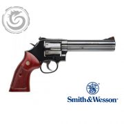 Smith & Wesson Model 586 Classic 357 Magnum 6-inch with Wood Grips