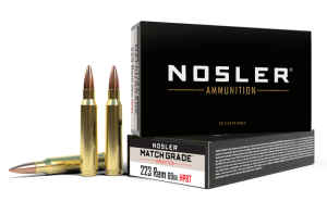 Nosler Match Grade 223 Rem 69 Gr Custom Competition Match 20/BOX — Go Tenda