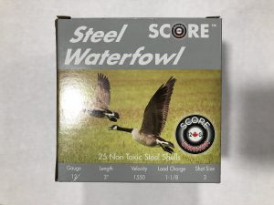 Score Waterfowl 12 Ga, 3″, 1-1/8 oz, #2 Steel Shot Box of 25 — Go Tenda