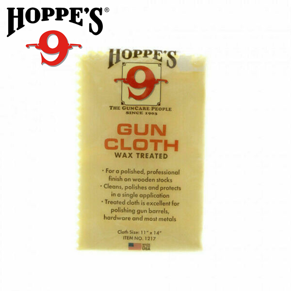 Hoppe's 11"x14" Wax Treated Gun Cloth » Tenda Canada