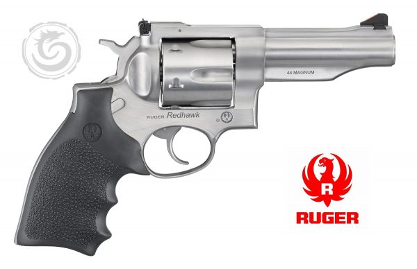 Ruger 5044 Redhawk Revolver 44Mag 6rd 4.2in Stainless With Rubber