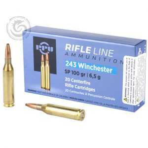 Prvi PPU 243 Win 100 Gr SP Ammunition Box of 20 — Go Tenda