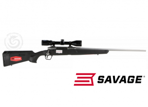 Savage Axis II XP Stainless 6.5 Creedmoor 22″ Bolt Action Rifle w/ 3-9x40mm Scope Combo — Go Tenda