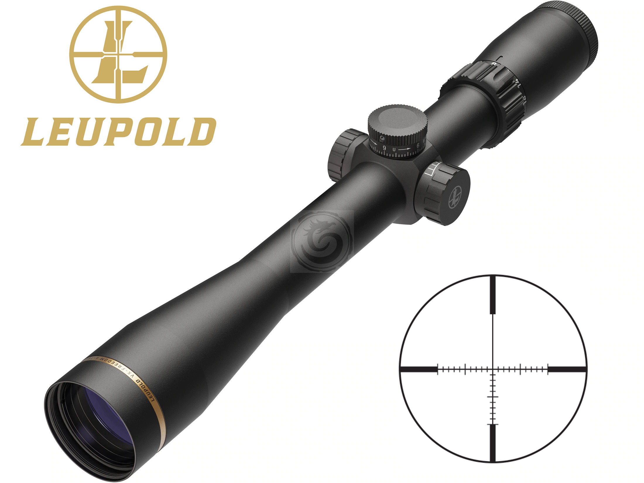 Leupold VX-Freedom 6-18x 40mm Side Focus (CDS) Tri-MOA Reticle