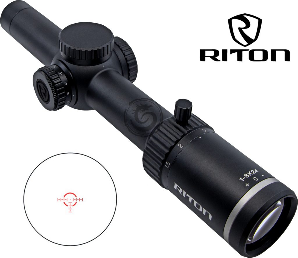 Riton Optics 18x24 X3 Tactix Riflescope (OT Reticle, Black) » Tenda Canada