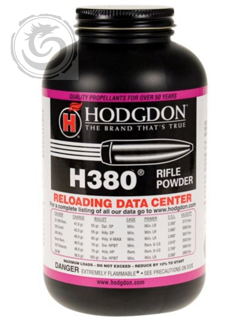 Hodgdon H380 Smokeless Powder 1 Lb » Tenda Canada