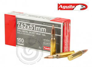 Aguila 7.62×51 150Gr FMJ-BT Ammunition Box of 20 — Go Tenda