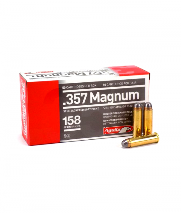 Aguila-357-Magnum-SJSP-158-Gr-50-Rounds Aguila-357-Magnum-SJSP-158-Gr-50-Rounds