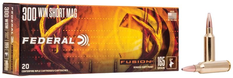 Federal Fusion 300 WSM 165 Gr SP Box of 20 — Go Tenda