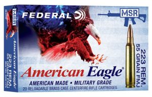 Federal AE 223 Rem 62 Gr Tactical FMJ-BT Box of 20 — Go Tenda