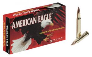 Federal American Eagle 22-250 Rem 50Gr JHP Box of 20 — Go Tenda