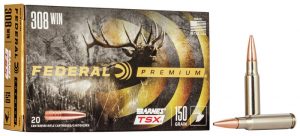 Federal Vital Shok 308 Win 150 Gr Barnes TSX Box of 20 — Go Tenda