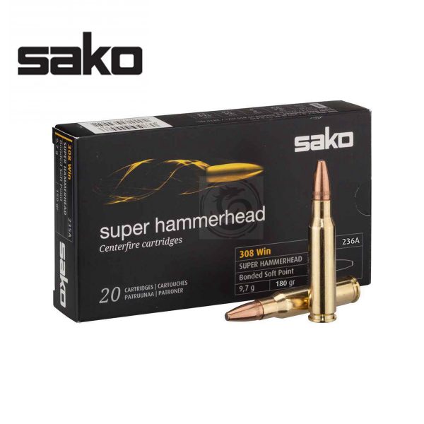 MARUMOKO Sako Super Hammerhead 308 Win 180 Gr SPBT Box of 20 | Buy in
