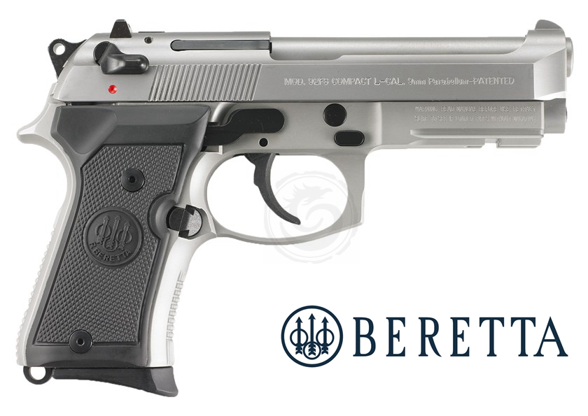 BERETTA 92 M9A1 COMPACT INOX 9MM PISTOL | Buy in Canada | Gotenda
