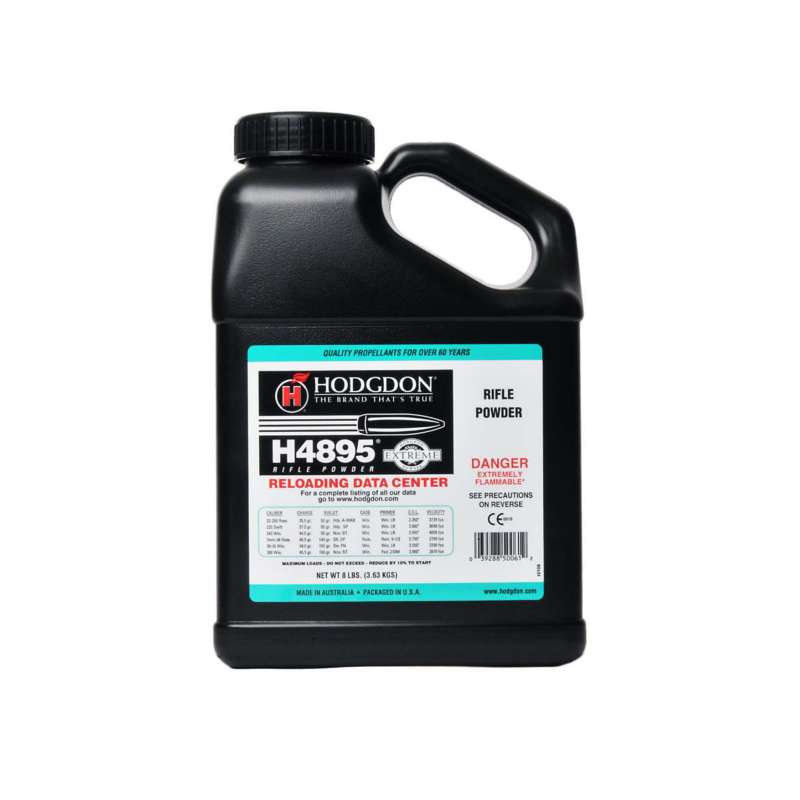 Hodgdon H4895 Smokeless Gun Powder 8lb » Tenda Canada