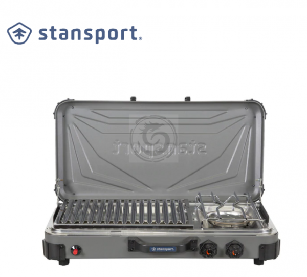 Boulder-Series-Propane-Stove-Grill-Combo-Stansport Boulder-Series-Propane-Stove-Grill-Combo-Stansport