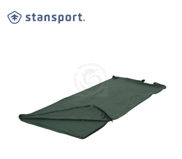 Fleece-Sleeping-Bag-Green-Stansport Fleece-Sleeping-Bag-Green-Stansport