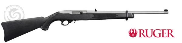Ruger 10/22 Carbine Stainless Steel 22LR 18.5" 10+1 Rug 1256