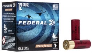 Federal Speed Shok 12 Ga 3″ 1.25oz #4 Box of 25 — Go Tenda