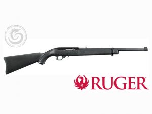 Ruger 10/22 Carbine 22 LR Semi Auto 18.5″, Black Synthetic Stock — Go Tenda