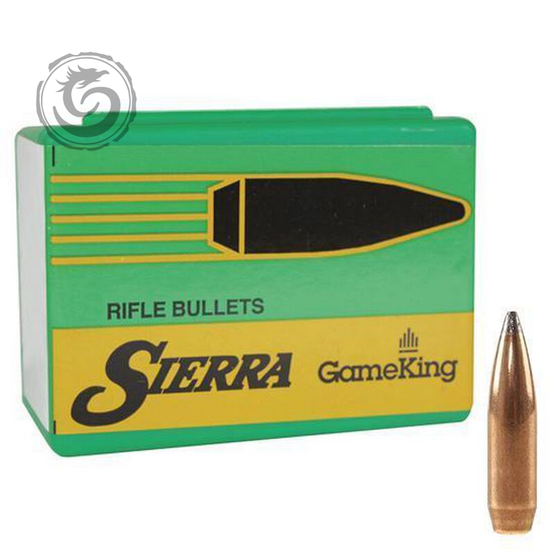 Sierra GameKing 30 Cal (.308 Dia.) 150 Gr SBT Bullets Box of