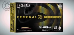 Federal Premium Gold Medal 6.5 Creedmoor Berger Hybrid 140 Gr Box of 20 — Go Tenda